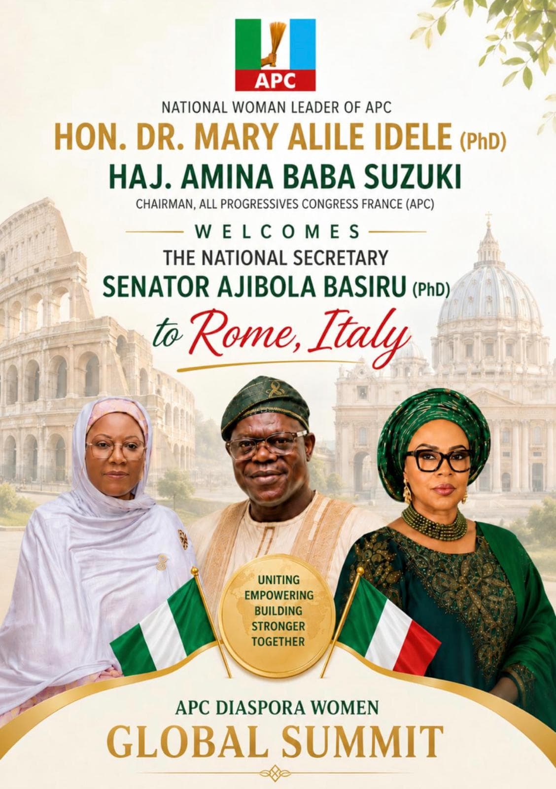 APC FRANCE CHAPTER PARTICIPATES IN THE APC DIASPORA WOMEN GLOBAL SUMMIT IN ROME, ITALY