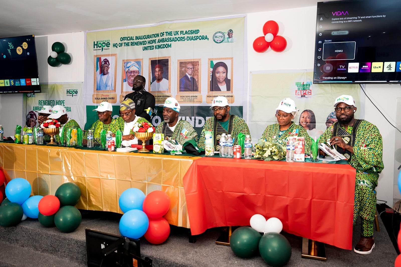 APC France Participates in Historic Launch of Renewed Hope Ambassadors–Diaspora Headquarters and UK Chapter.