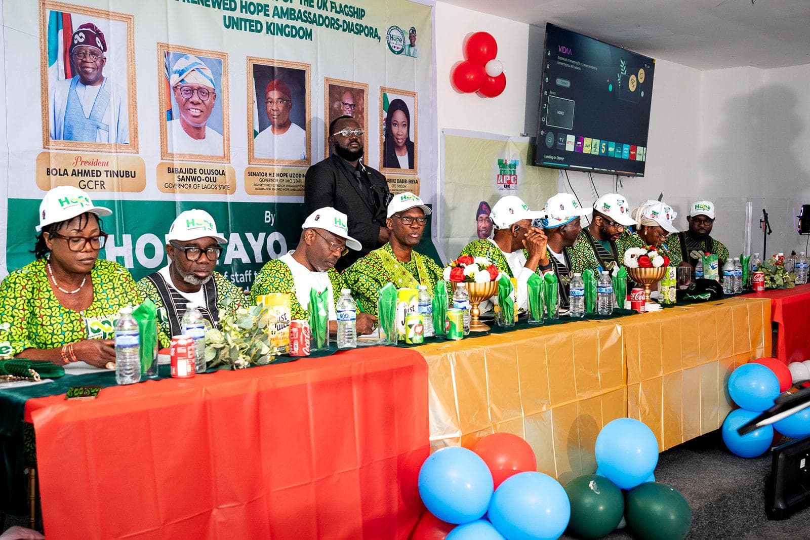 APC France Participates in Historic Launch of Renewed Hope Ambassadors–Diaspora Headquarters and UK Chapter.