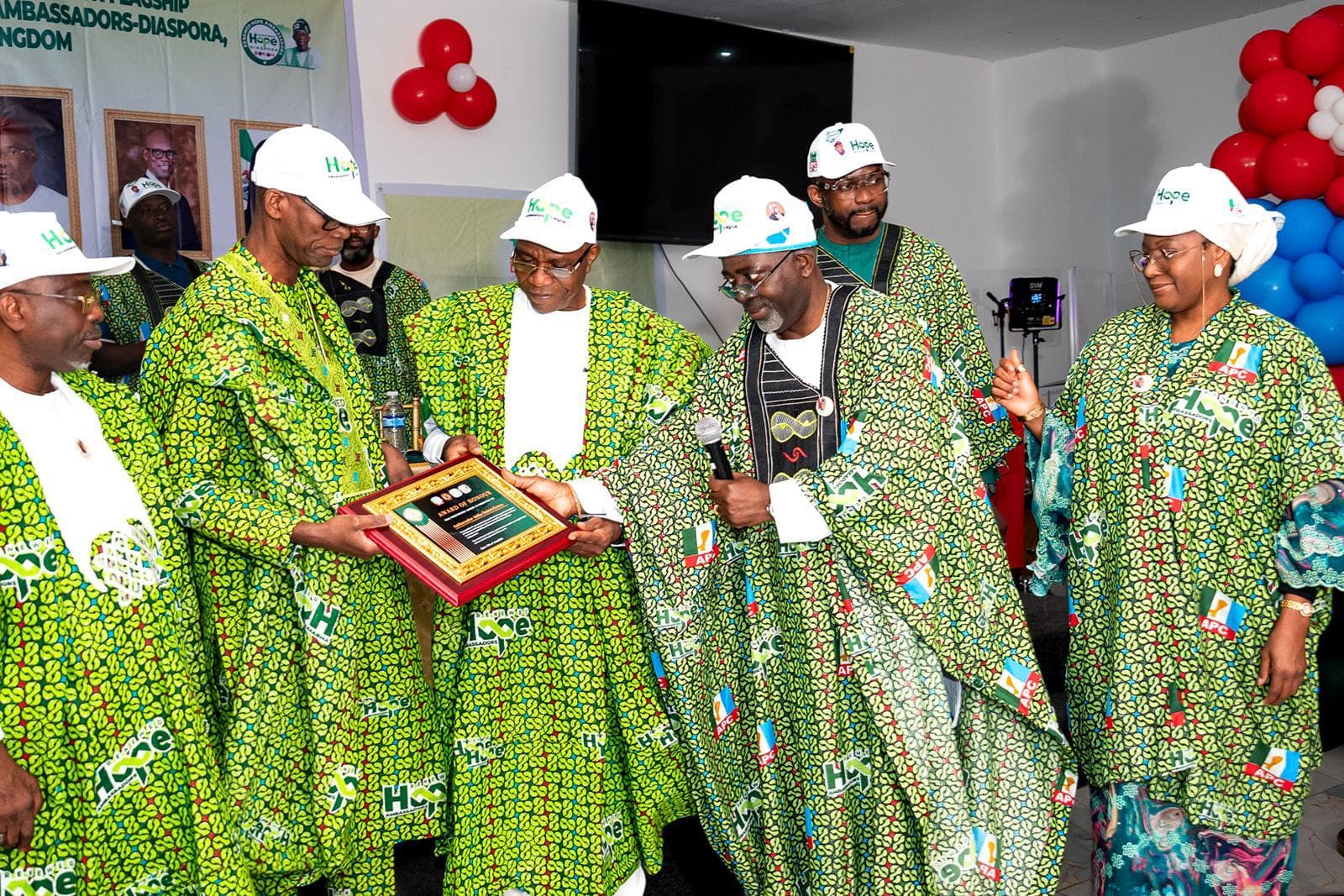 APC France Participates in Historic Launch of Renewed Hope Ambassadors–Diaspora Headquarters and UK Chapter.