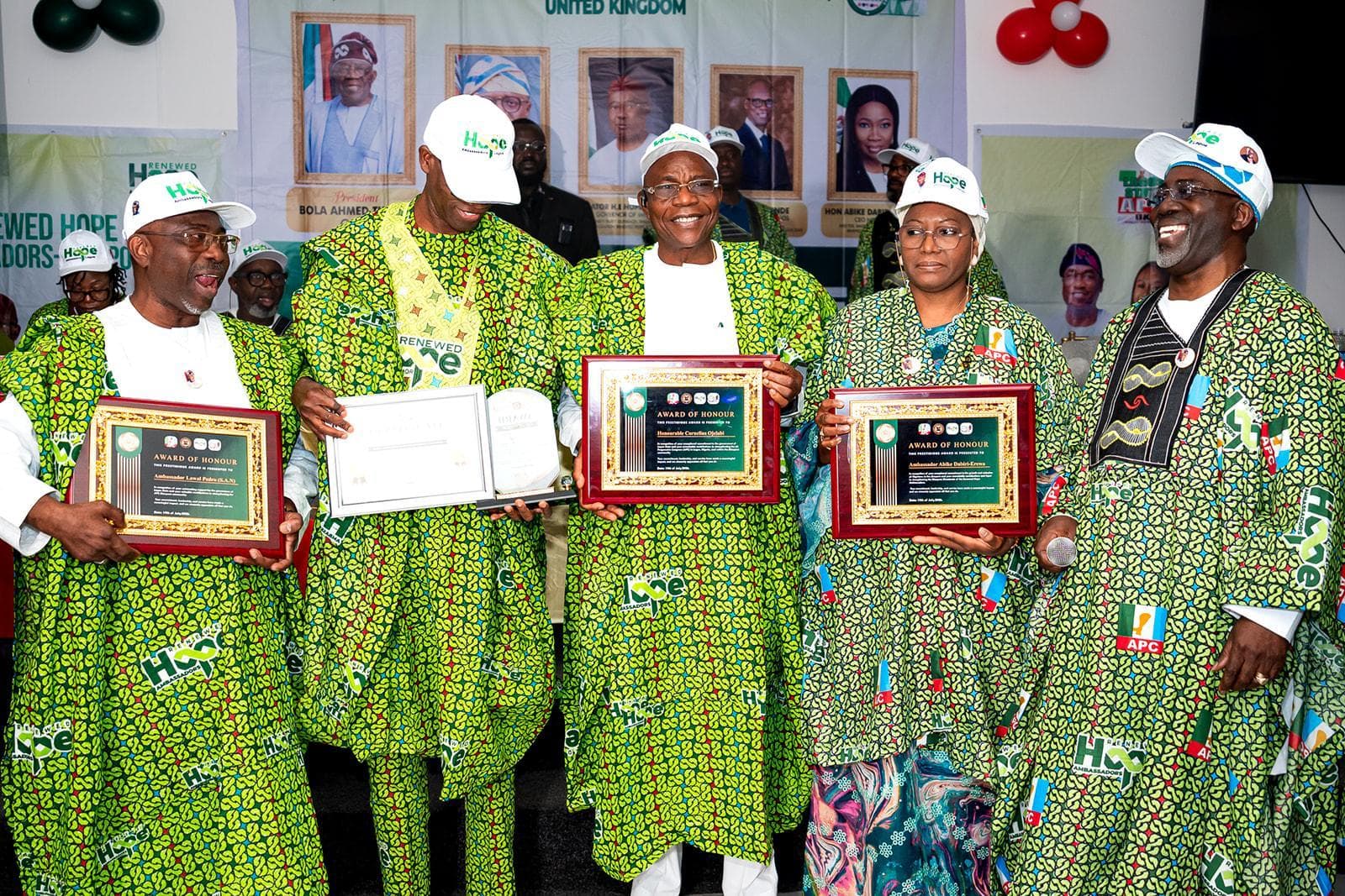 APC France Participates in Historic Launch of Renewed Hope Ambassadors–Diaspora Headquarters and UK Chapter.