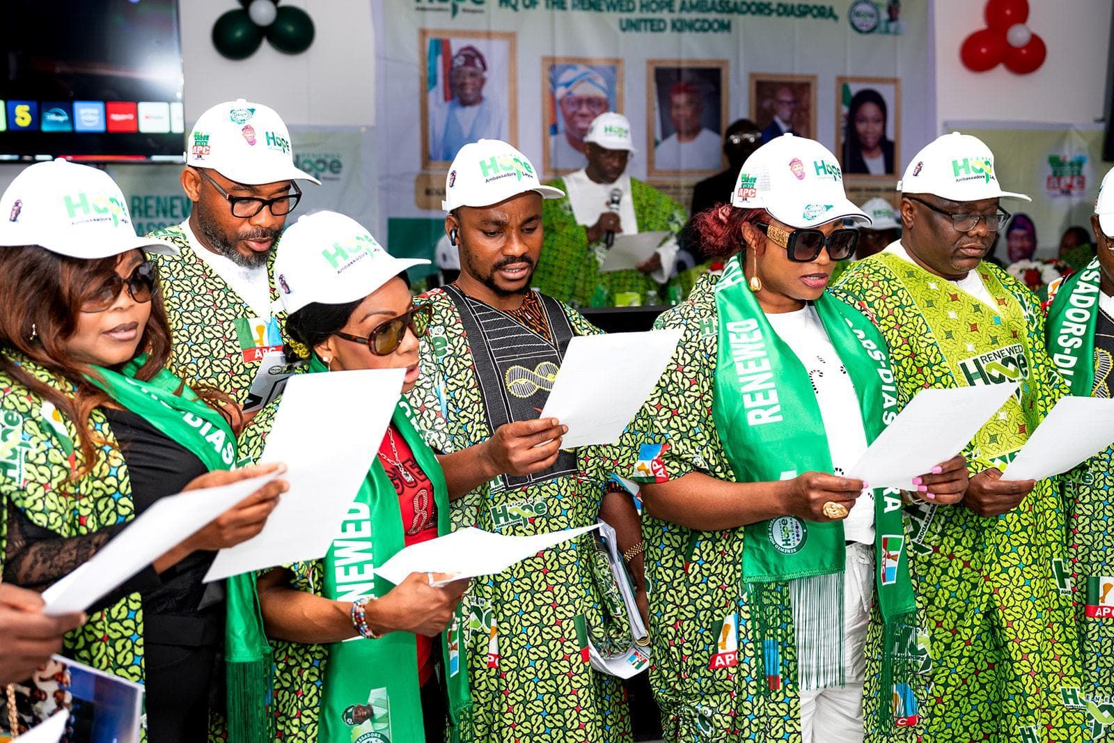 APC France Participates in Historic Launch of Renewed Hope Ambassadors–Diaspora Headquarters and UK Chapter.