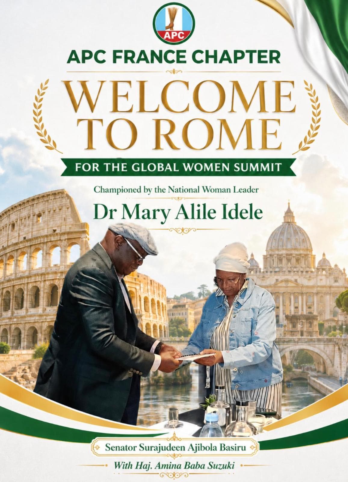 APC FRANCE CHAPTER PARTICIPATES IN THE APC DIASPORA WOMEN GLOBAL SUMMIT IN ROME, ITALY
