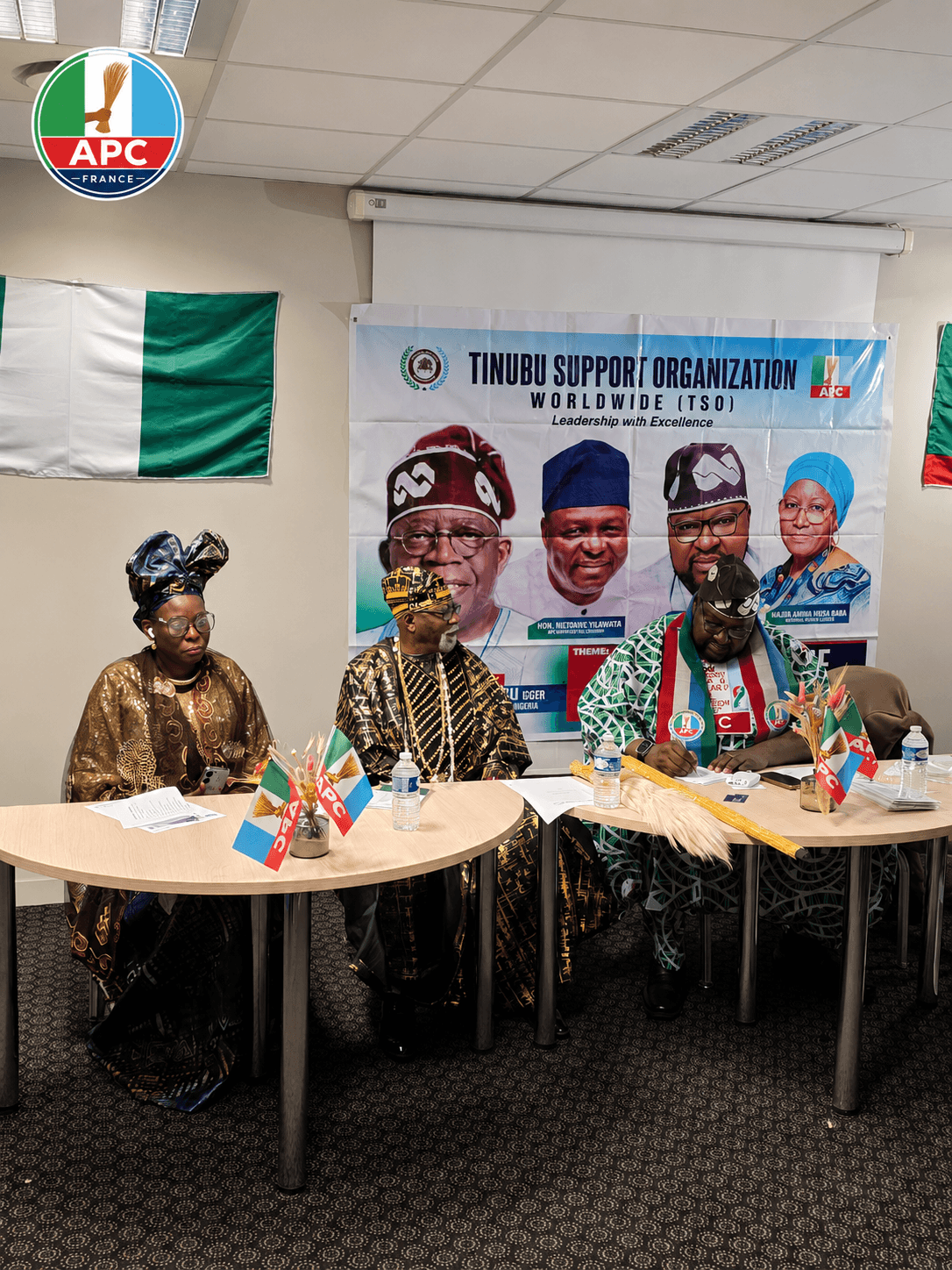 Director General and Founder of Tinubu Support Organization (TSO), Hon. Aminu Suleiman, Attends ASA WA France 2025 4th Edition