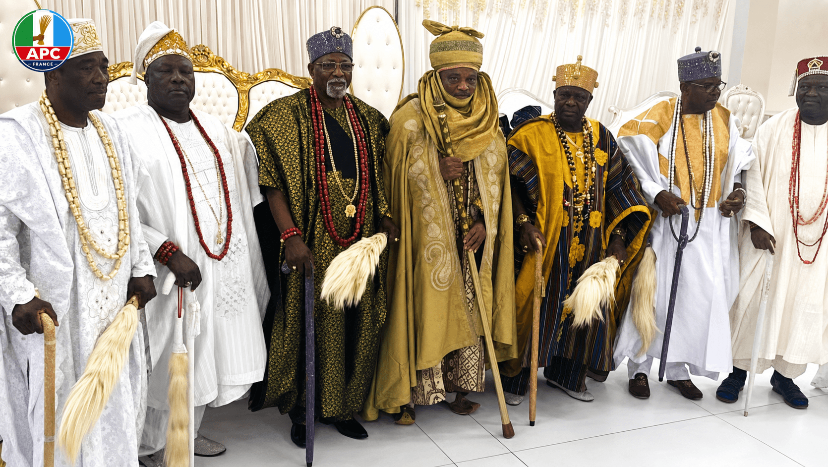 With APC France Leaders - Celebrating Yoruba Cultural values at ASA Day in France