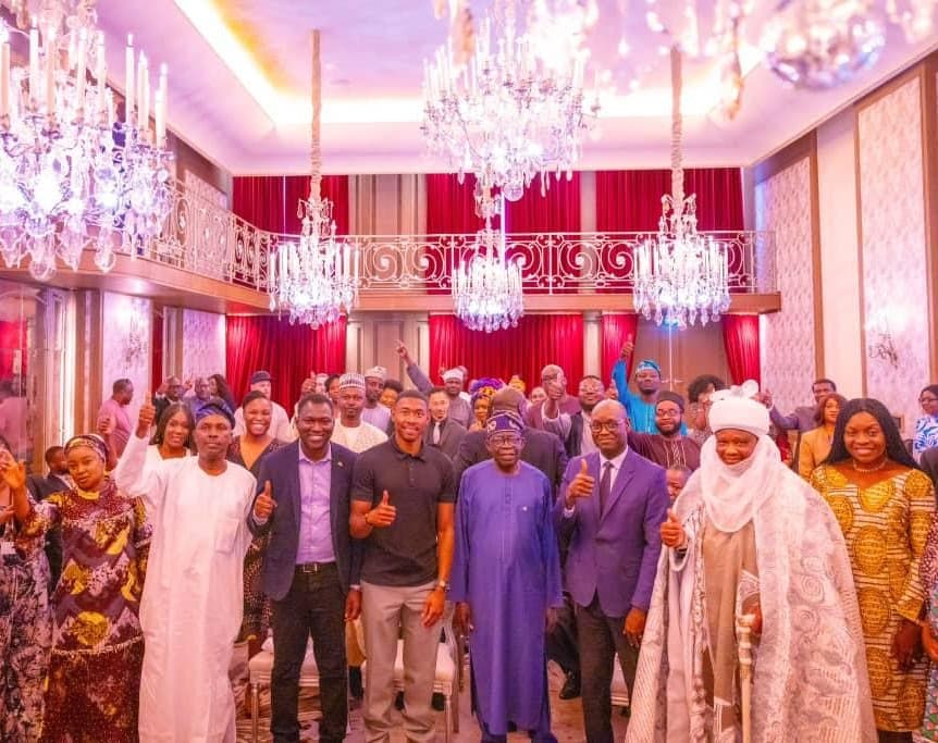 A Momentous Occasion: Nigerian Diaspora Engages with H.E Bola Ahmed Tinubu in Paris for the First Time