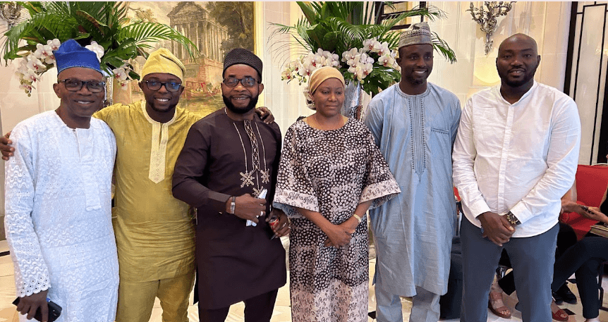 Proudly representing APC France: Connecting Nigerians in France with their President.